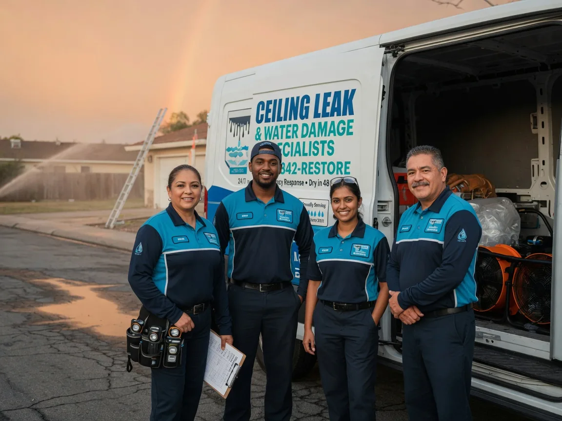 Ceiling Leak Cleanup company in Jerusalem, OH